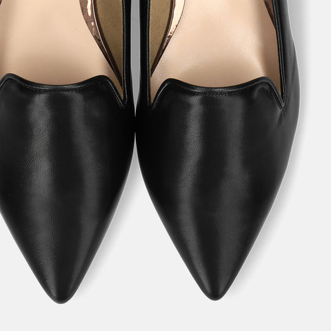 ラストワン5%OFF:2025SSBI:オペラ デザイン フラットシューズ(4772)ブラック/mamian(マミアン)