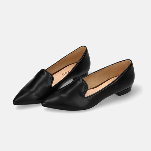 ラストワン5%OFF:2025SSBI:オペラ デザイン フラットシューズ(4772)ブラック/mamian(マミアン)