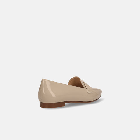 ラストワン晴雨兼用/ローファー フラットシューズ(m17039)ベージュE/mamian(マミアン)