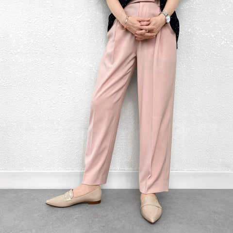 ラストワン晴雨兼用/ローファー フラットシューズ(m17039)ベージュE/mamian(マミアン)