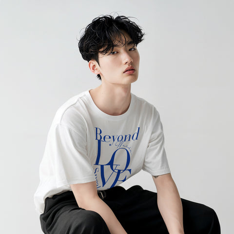 urday【BWLS】Tシャツ（4318439）ホワイト✕ブルー/urday（マミアン）