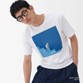 予約：urday【Animal／White Cat／B】フォトTシャツ（7949763）ホワイト/urday（マミアン）