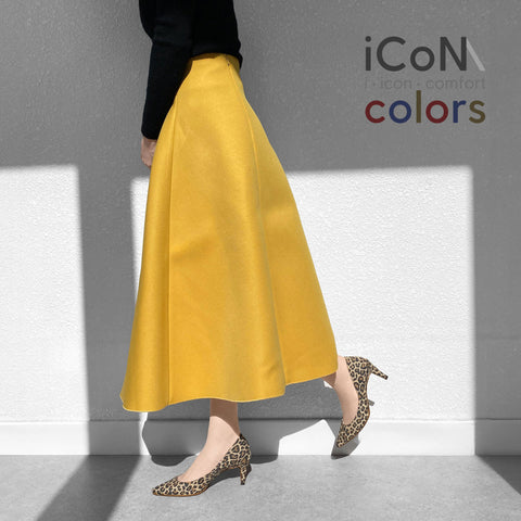 2024AW：iCoN COLORS：ポインテッドトゥ スエード パンプス（C76532）レオパードS/mamian（マミアン）