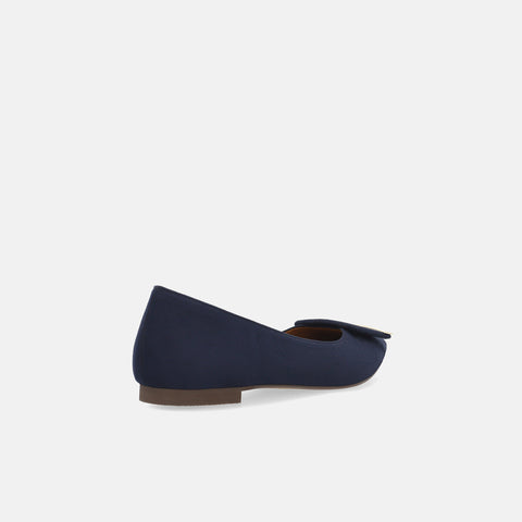 2023SS: Accent Buckle Flat Shoes (m17006) Black
