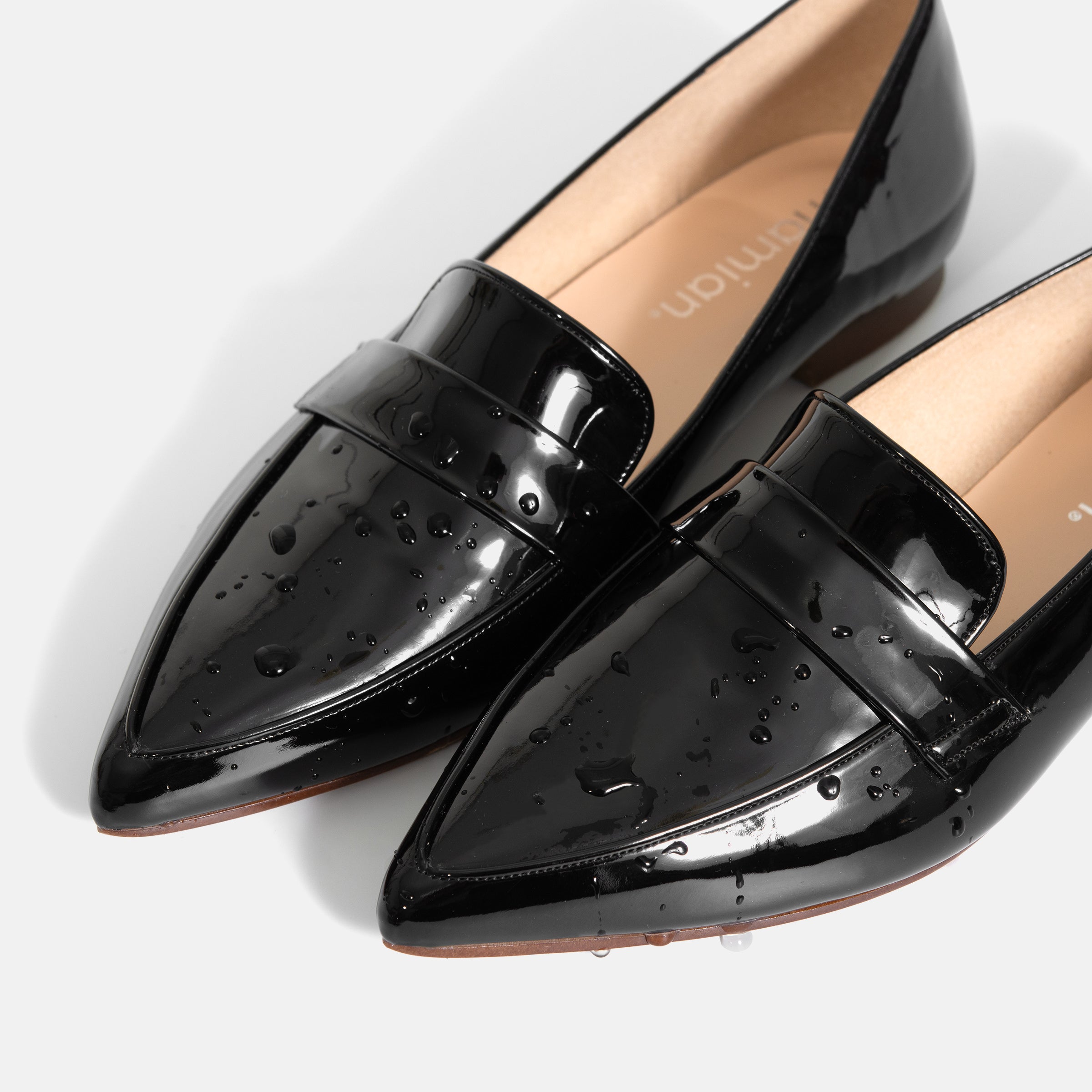 2024: For both sunny and rainy days/Loafers/Flat shoes (m17039) Black –  mamian マミアン公式通販サイト