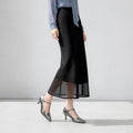 2026SS：Tストラップ パンプス 5cmヒール（m55201）スチール/mamian（マミアン）