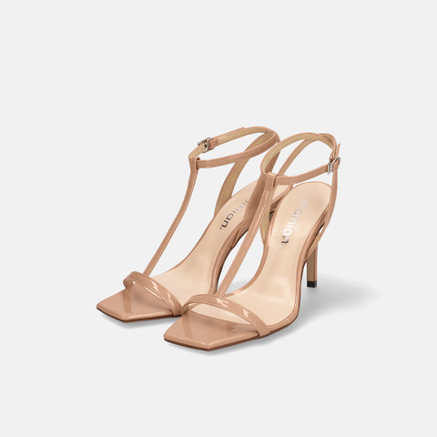 15%OFF: 2024SS: T-Strap Sandals (3588) Beige E